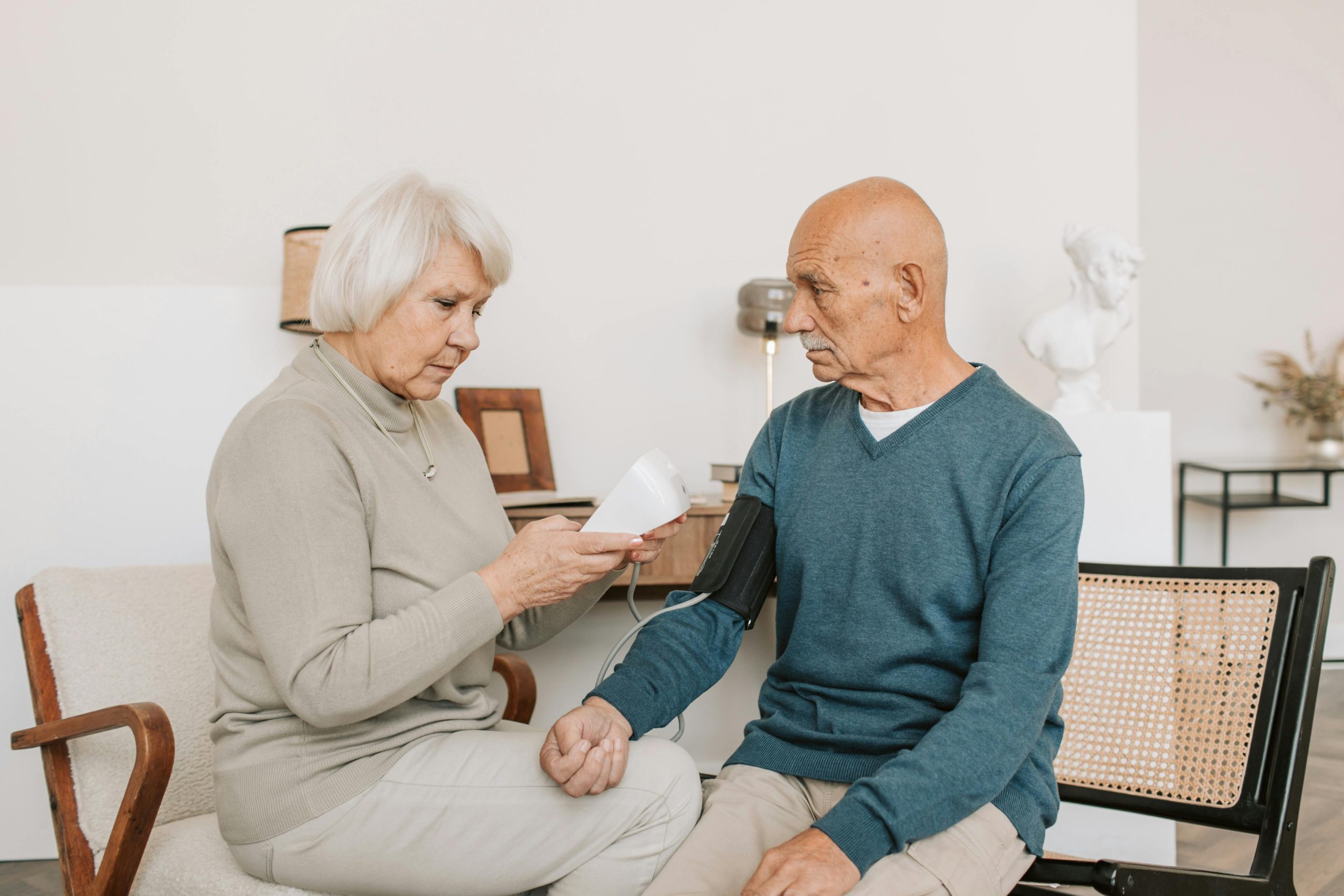 Blood pressure check at home